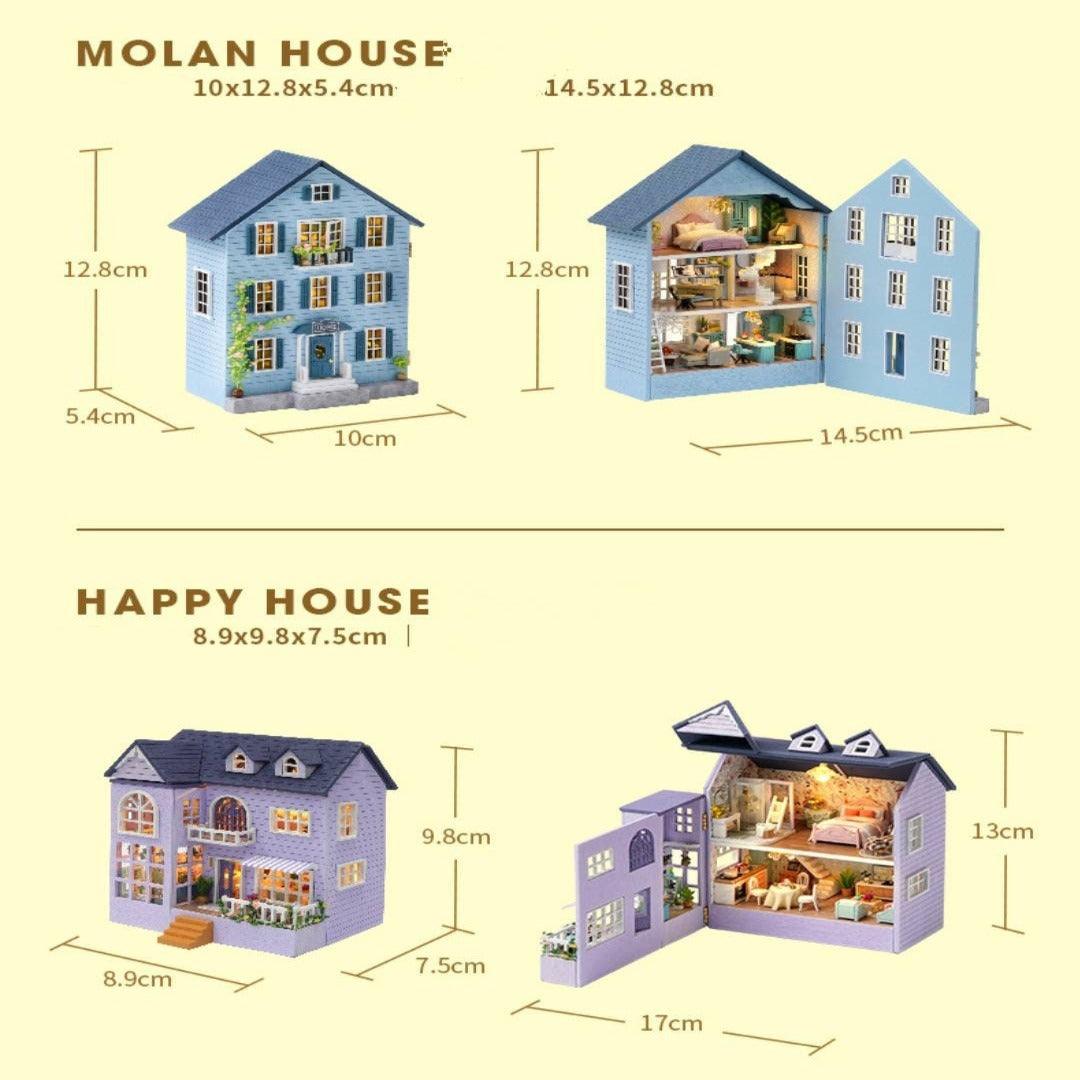 How To Draw A Cute Dollhouse ☆ Doll House Wooden Furniture