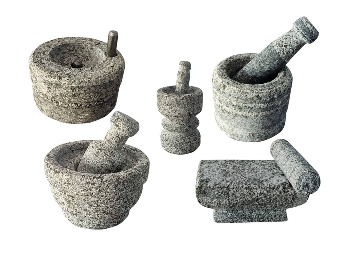 Real Cooking Miniature Set Miniature Mortar and Pestle Set Traditional Grinding Stone Kitchen Play Set Tiny Cooking Set Miniature Utensil