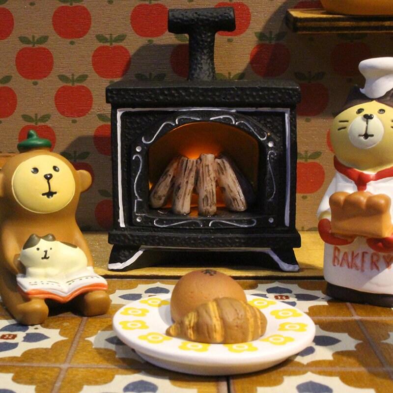 1:12 Scale Miniature Stove - Miniature Furnace - Hearth - Miniature Fireplace - Mini Hearthside - Fireside - Ingle - Chimney - Blade - Rajbharti Crafts
