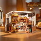 Becka's Baking House Cake Shop DIY Dollhouse Kit Cupcake Shop Dollhouse Miniature Bakery Dollhouse Kit European Style Dollhouse Adult Craft